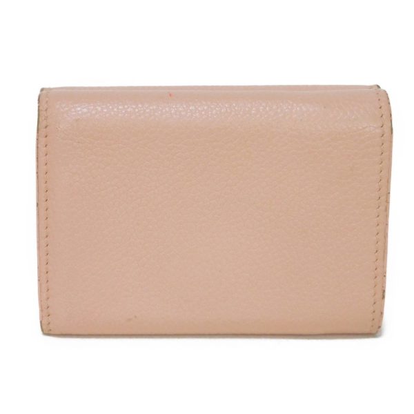 02195h 3 Saint Laurent Paris Tiny Wallet Leather Pink