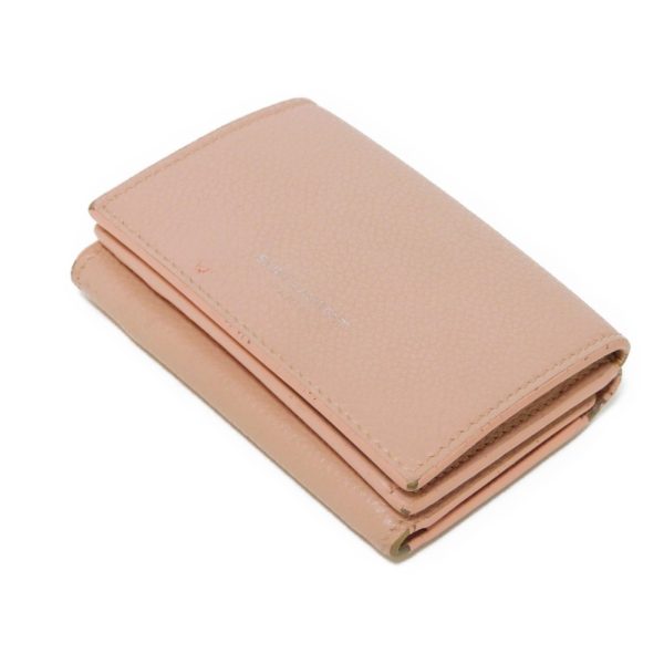 02195h 4 Saint Laurent Paris Tiny Wallet Leather Pink