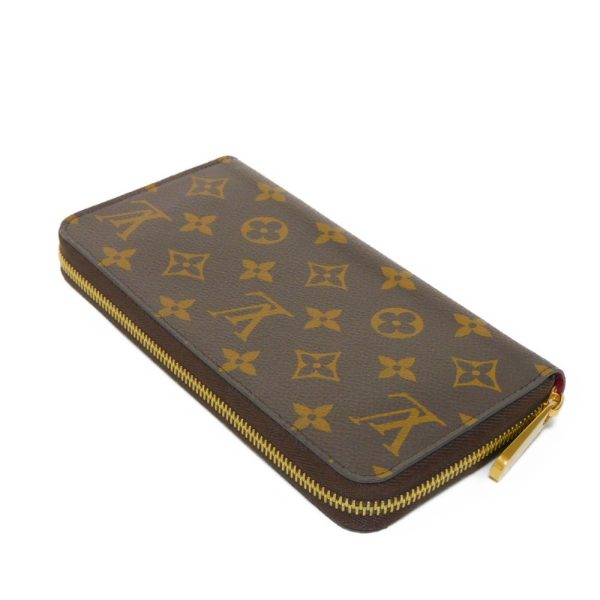 02287h 4 Louis Vuitton Zippy Wallet Leather Fuchsia