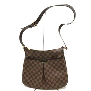 02442 1 Gucci Shoulder Bag Allover Pattern Horsebit Brown