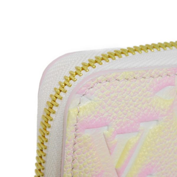 02506h 14 Louis Vuitton Zippy Wallet Leather Pink