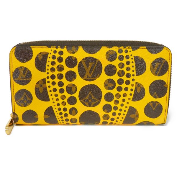 02536h 1 Louis Vuitton Zippy Wallet Leather Yellow