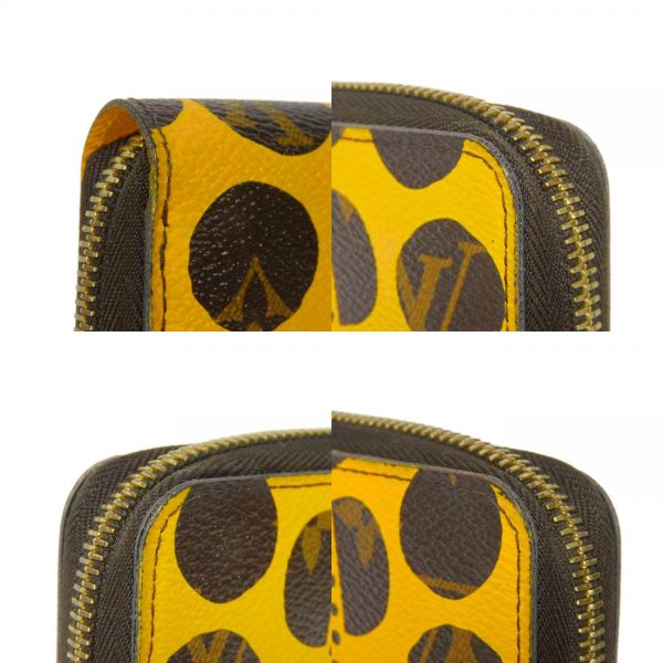 02536h 22 combine Louis Vuitton Zippy Wallet Leather Yellow