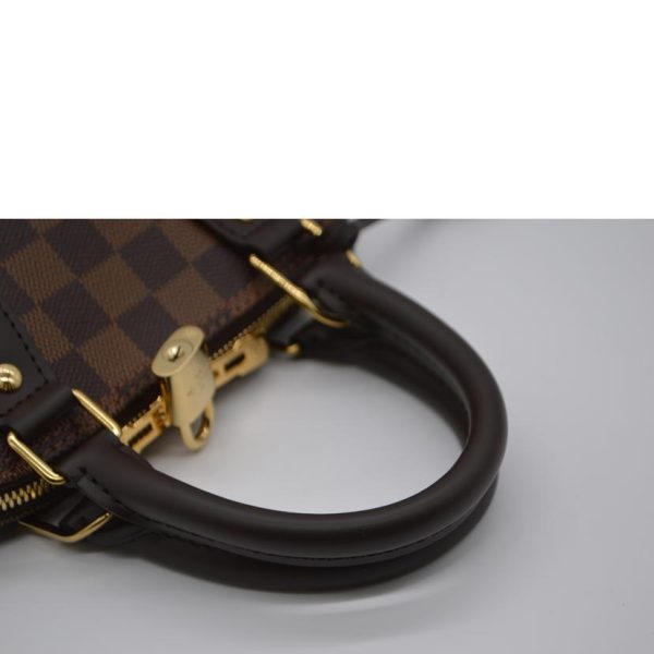 02768 3 Louis Vuitton Alma Damier BB Bag Noir