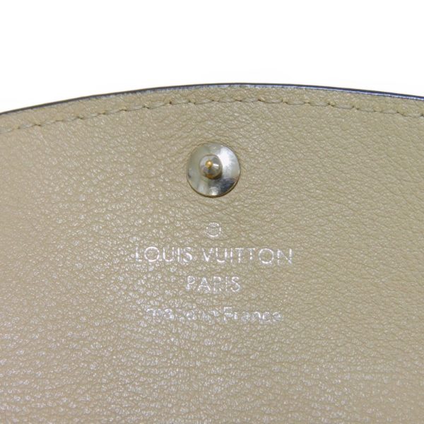 03017h 7 Louis Vuitton Multicle Key Case Leather Greige