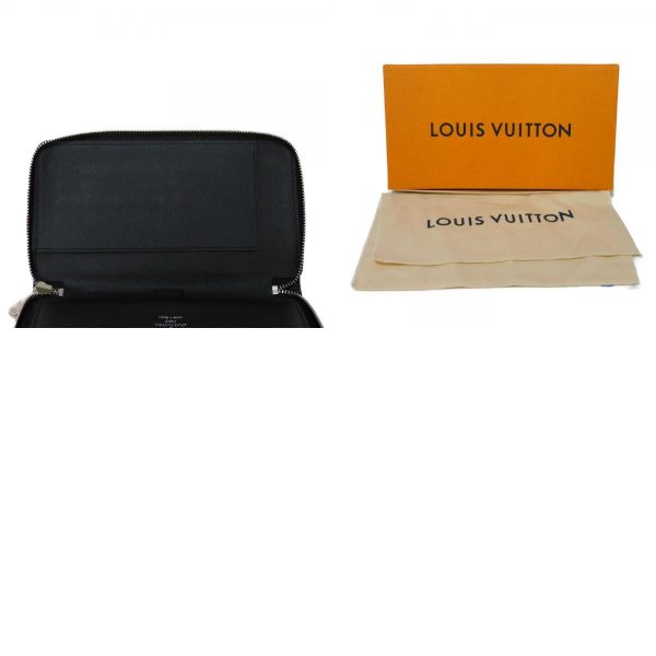 03064h 27 combine Louis Vuitton Zippy Organizer Long Wallet Leather Black