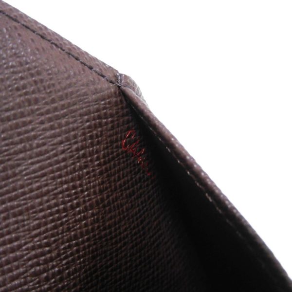 03201h 7 Louis Vuitton Agenda Pm Notebook Cover Leather Brown