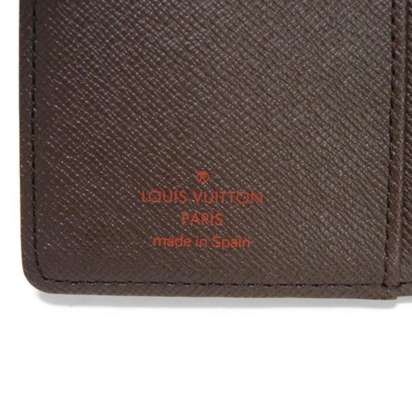 03232h 7 Louis Vuitton Agenda Pm Notebook Cover Leather Brown