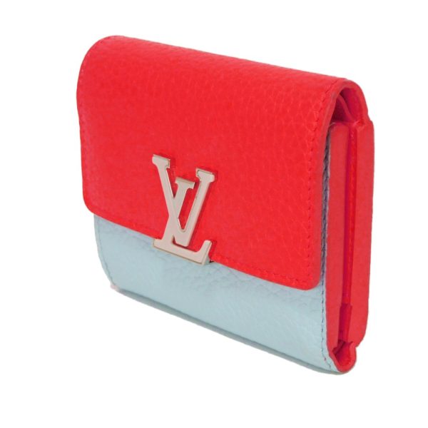 03487h 2 Louis Vuitton Portefeuille Capucines Trifold Wallet