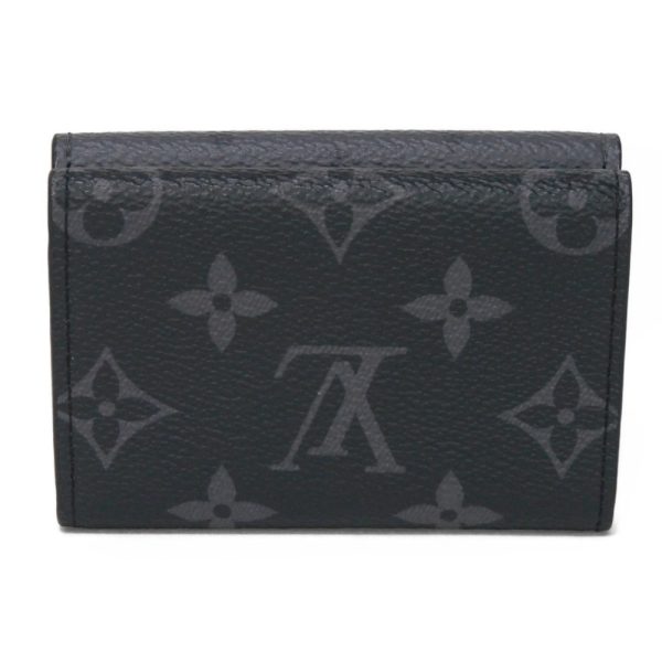 03527h 3 Louis Vuitton Discovery Compact Wallet Leather Black