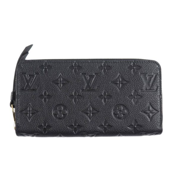 03603 1 Louis Vuitton Zippy Wallet Empreinte Black