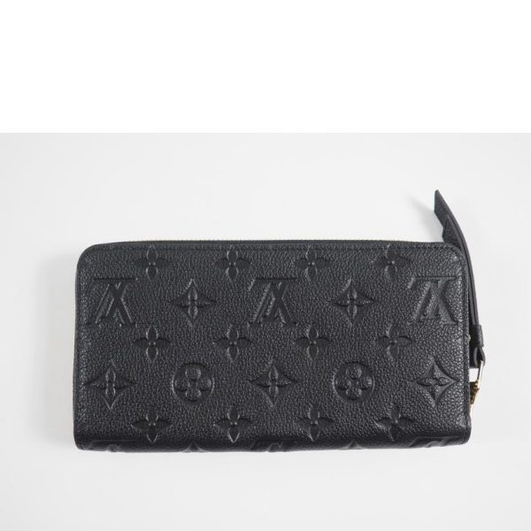 03603 2 Louis Vuitton Zippy Wallet Empreinte Black