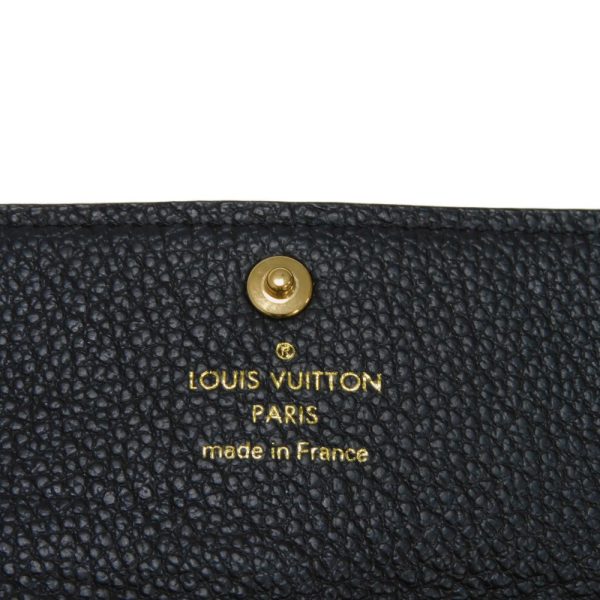 04101h 7 Louis Vuitton Multicle Key Case Leather Black