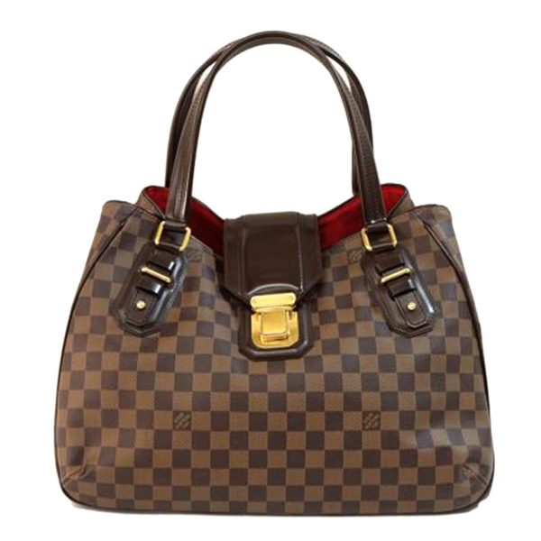 04104 1 Louis Vuitton Damier Ebene Handbag Brown