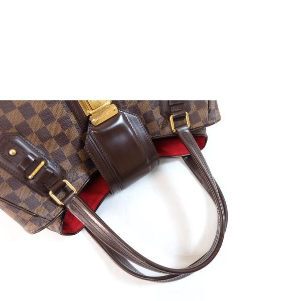 04104 4 Louis Vuitton Damier Ebene Handbag Brown