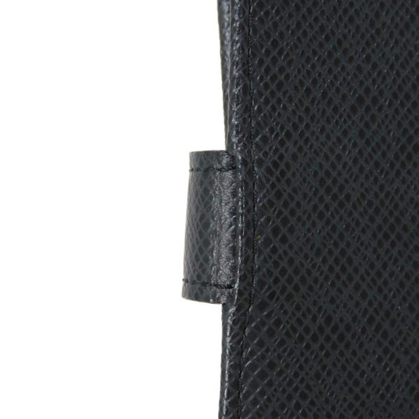 04105h 11 Louis Vuitton Agenda Pm Notebook Cover Leather Charcoal