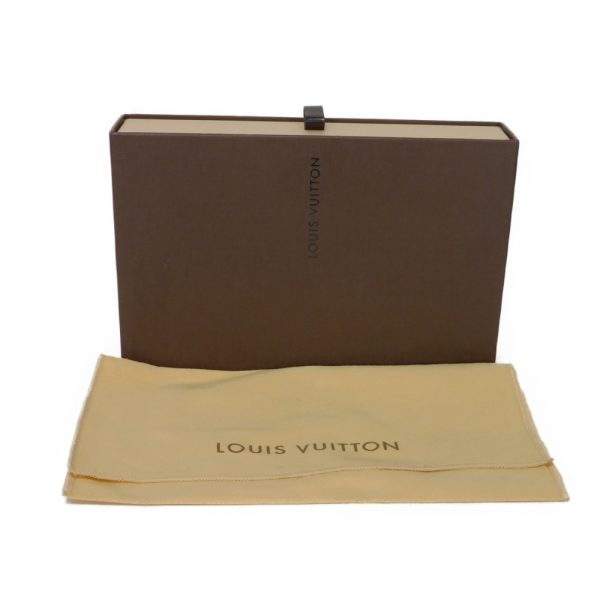 04105h 19 Louis Vuitton Agenda Pm Notebook Cover Leather Charcoal