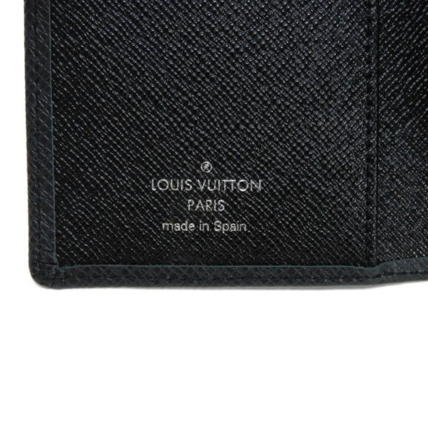 04105h 7 Louis Vuitton Agenda Pm Notebook Cover Leather Charcoal