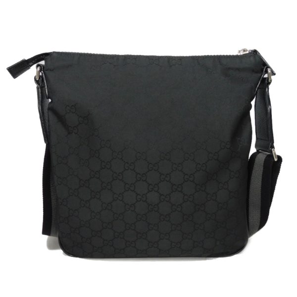 04386h 4 Gucci Small Messenger Bag Canvas Black