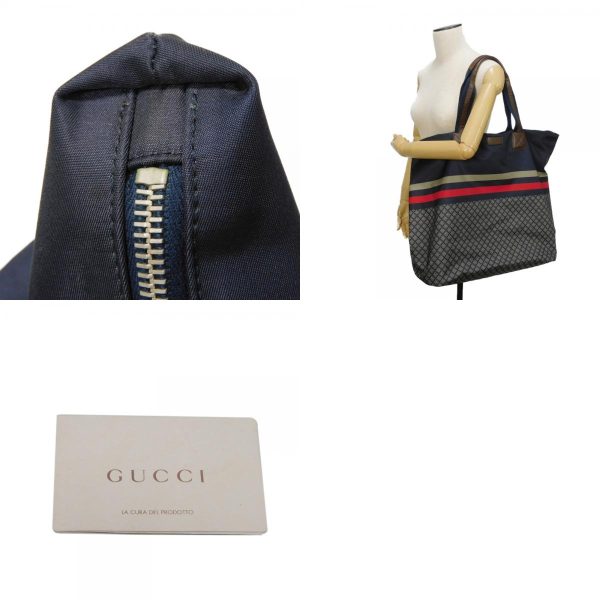 04388h 21 combine Gucci Diamante Tote Tote Bag Nylon Navy