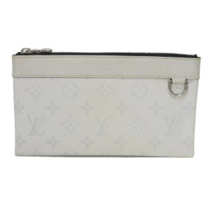 04400h 1 Louis Vuitton Damier Pochette Ganju PVC Leather Shoulder Bag