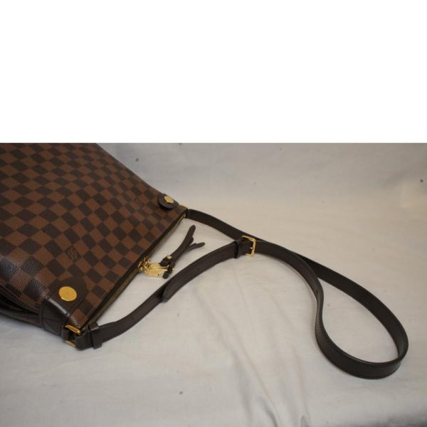 04640 4 Louis Vuitton Duomo Damier Shoulder Bag Brown