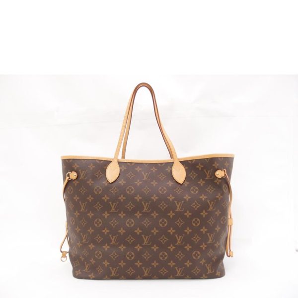 04659 2 Louis Vuitton GM Neverfull Handbag Brown