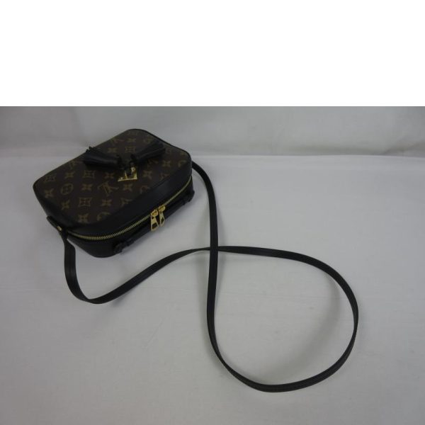 04833 4 Louis Vuitton Saintonge Monogram Handbag Brown