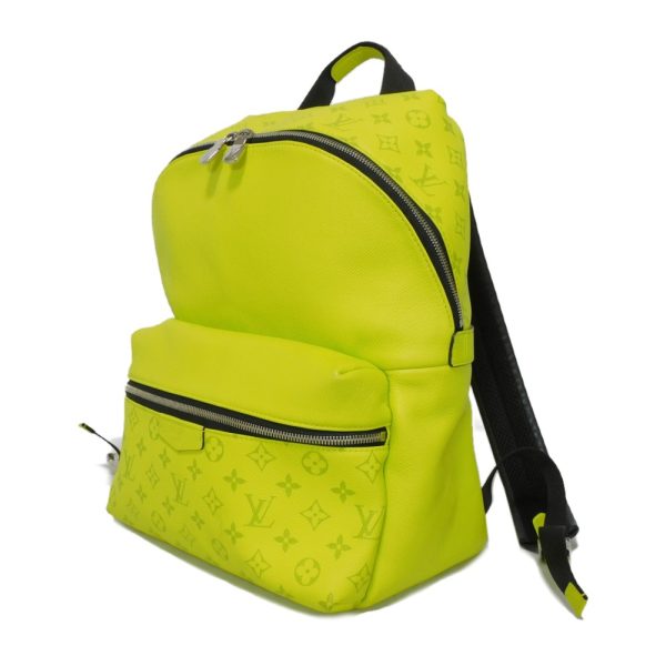 05129h 2 Louis Vuitton Discovery Pm Backpack Leather Yellow