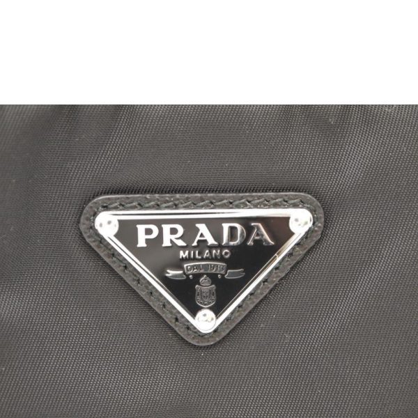 05175 05 Prada Nylon Smartphone Case Shoulder Bag Black