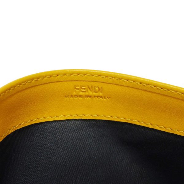 05181h 15 Fendi Rome Continental Wallet Leather Yellow