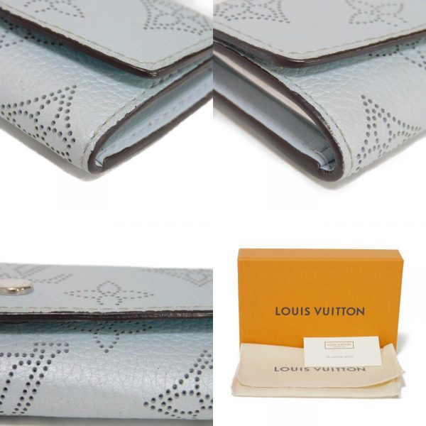 05198h 20 combine Louis Vuitton Multicle Key Case Leather Blue