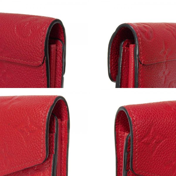 05524h 22 combine Louis Vuitton Portefeuille M√©tis Long Wallet Leather Red