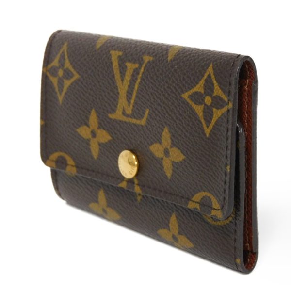 06070h 2 Louis Vuitton Multicle Key Case Canvas Brown