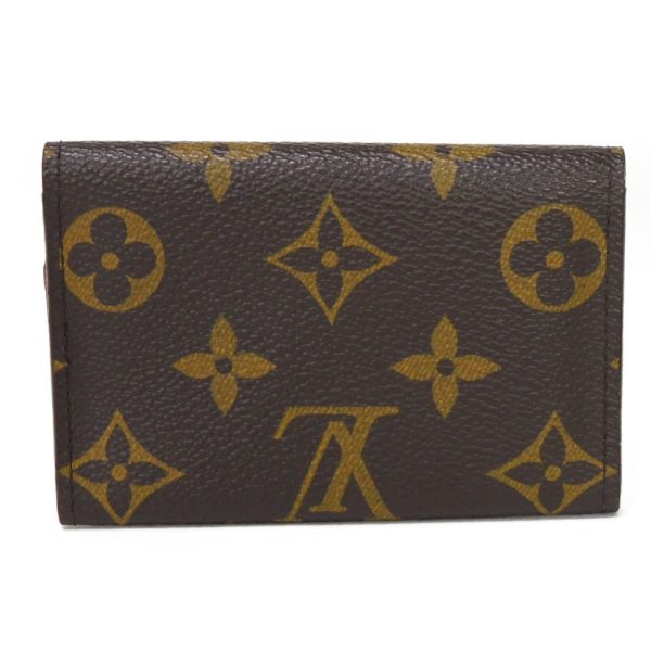 06070h 3 Louis Vuitton Multicle Key Case Canvas Brown