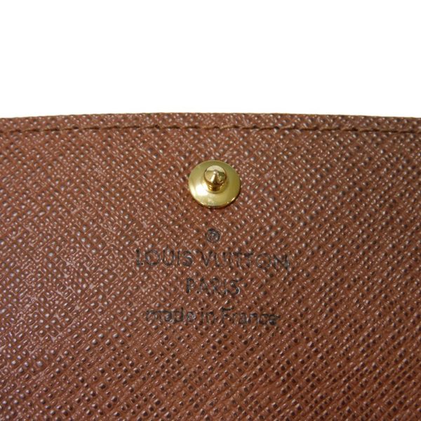 06073h 9 Louis Vuitton Multicle Key Case Leather Brown