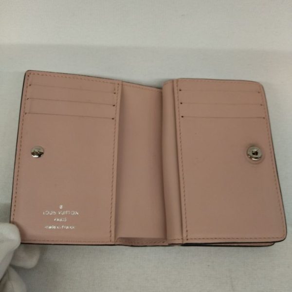 0612 4 4 Louis Vuitton Bifold Wallet Claire Magnolia Pink