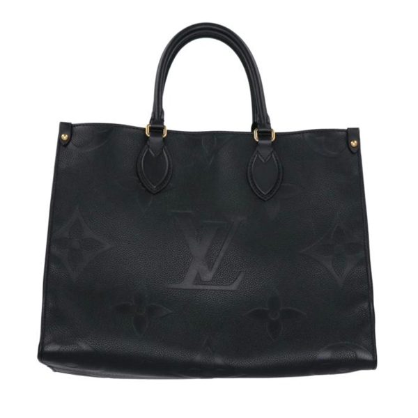 06316 1 Louis Vuitton On The Go MM Monogram Empriente Bag Noir