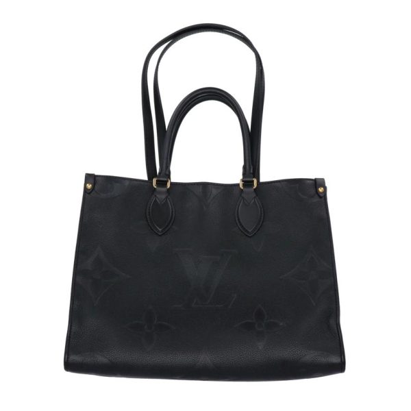 06316 2 Louis Vuitton On The Go MM Monogram Empriente Bag Noir