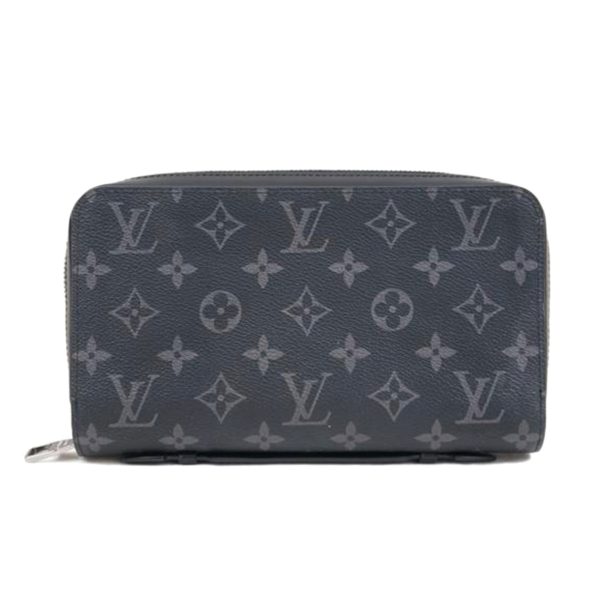 06619 1 Louis Vuitton Xl Eclipse Pouch Bag Monogram Grey