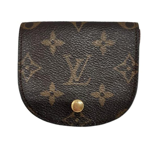 0707 5 1 Louis Vuitton Monogram Porte Guse Coin Case Brown