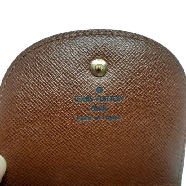 0707 5 3 Louis Vuitton Monogram Porte Guse Coin Case Brown