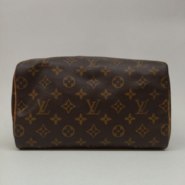 0724 2 9 Louis Vuitton Speedy 25 Monogram Handbag Brown