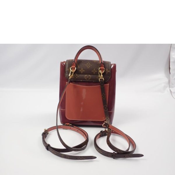 07795 2 Louis Vuitton Hot Spring Monogram Bag Brown