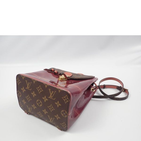 07795 3 Louis Vuitton Hot Spring Monogram Bag Brown