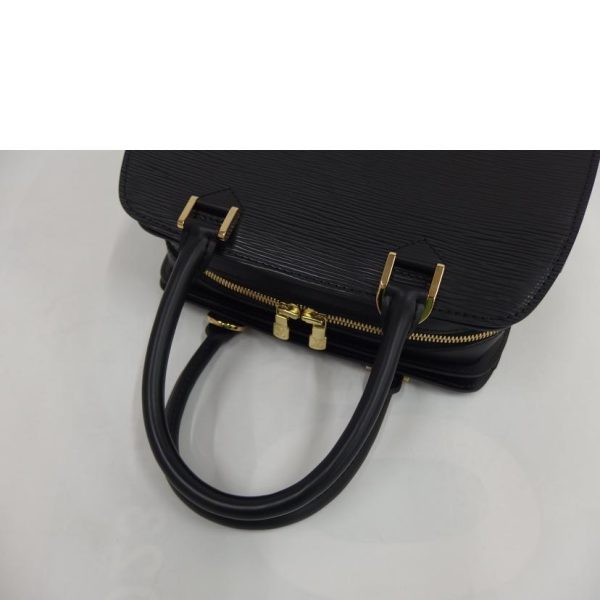 07800 3 Louis Vuitton Pont Neuf Epi Noir Bag Black