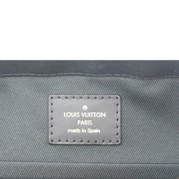 08112 6 Louis Vuitton Saintonge Monogram Handbag Black