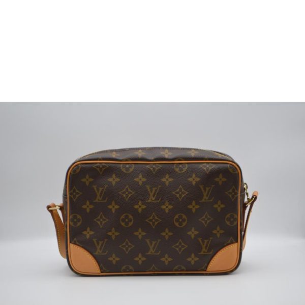 08173 2 Louis Vuitton Trocadero 27 Monogram Shoulder Bag Brown