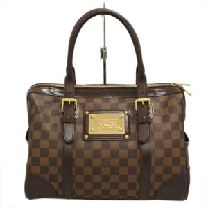 08241 1 Louis Vuitton Damier Papillon PM Hand Bag Ebene