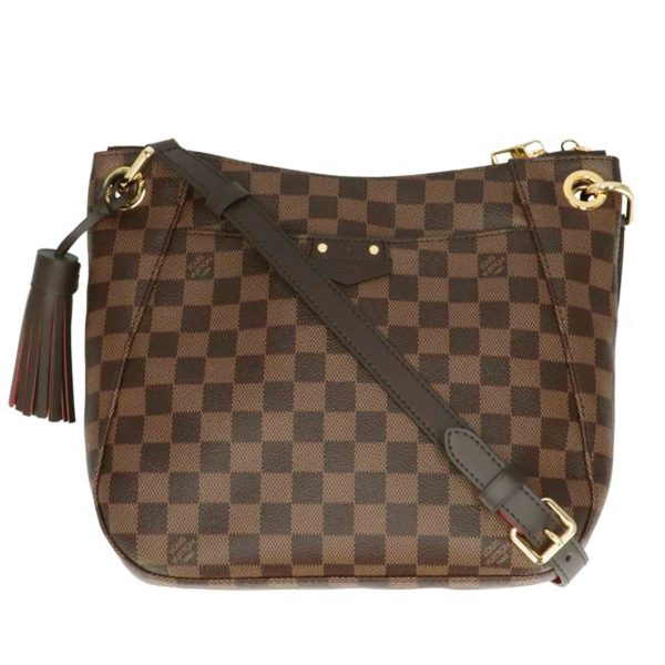 08292 1 Louis Vuitton South Bank Damier Ebene Brown